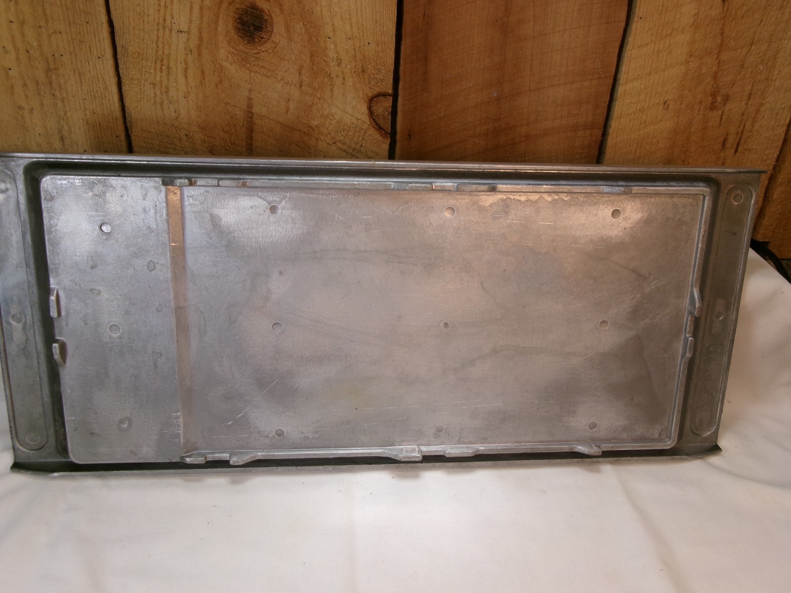 Vintage GE General Electric Cast Aluminum Center Burner Griddle