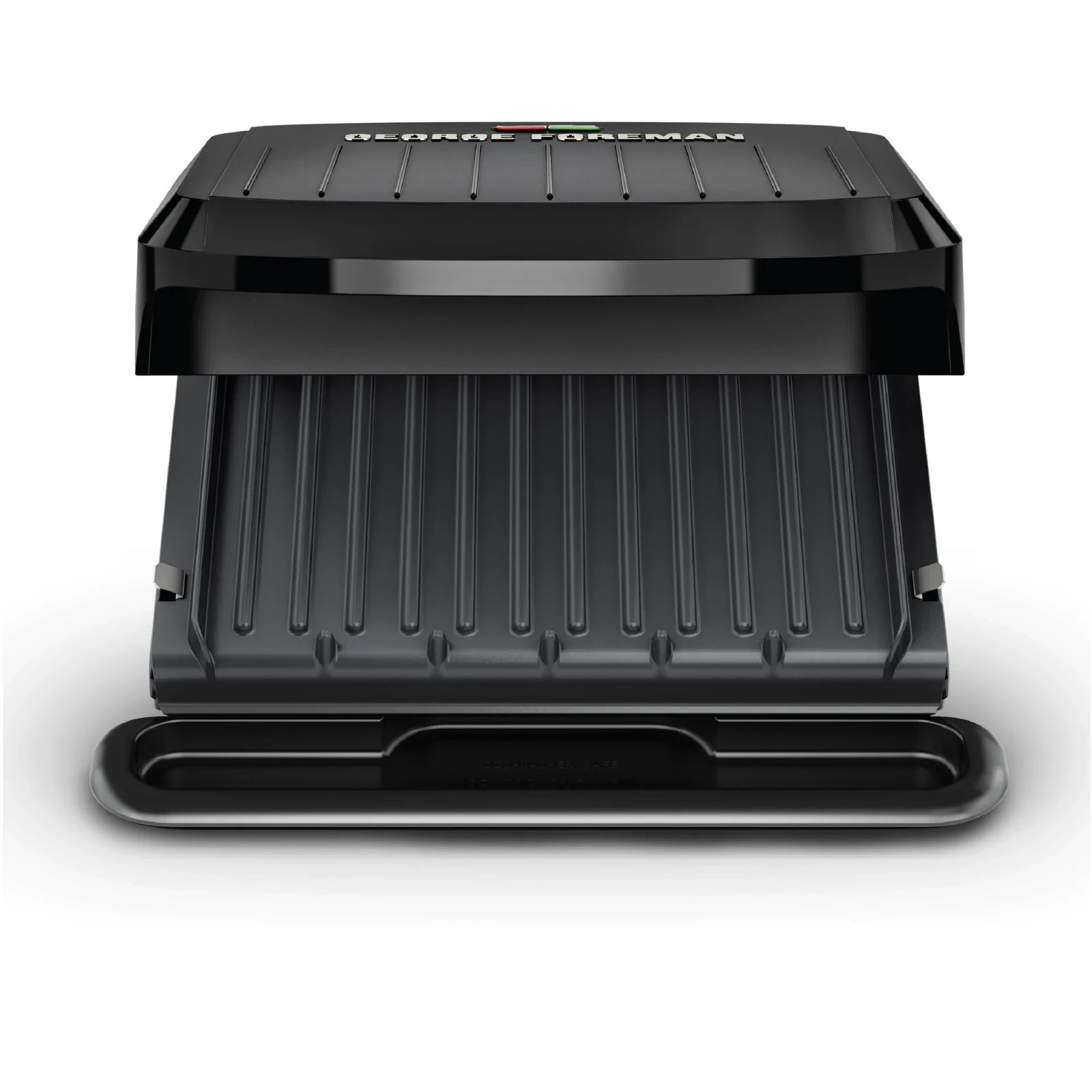 George Foreman 4-Serving Non-Stick Removable Dishwasher Safe Plates, Grill