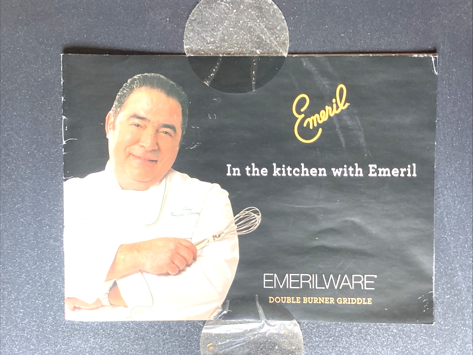 Emeril Lagasse Hard Anodized Double Burner Nonstick Griddle Pan 18″ x 11″ – NEW