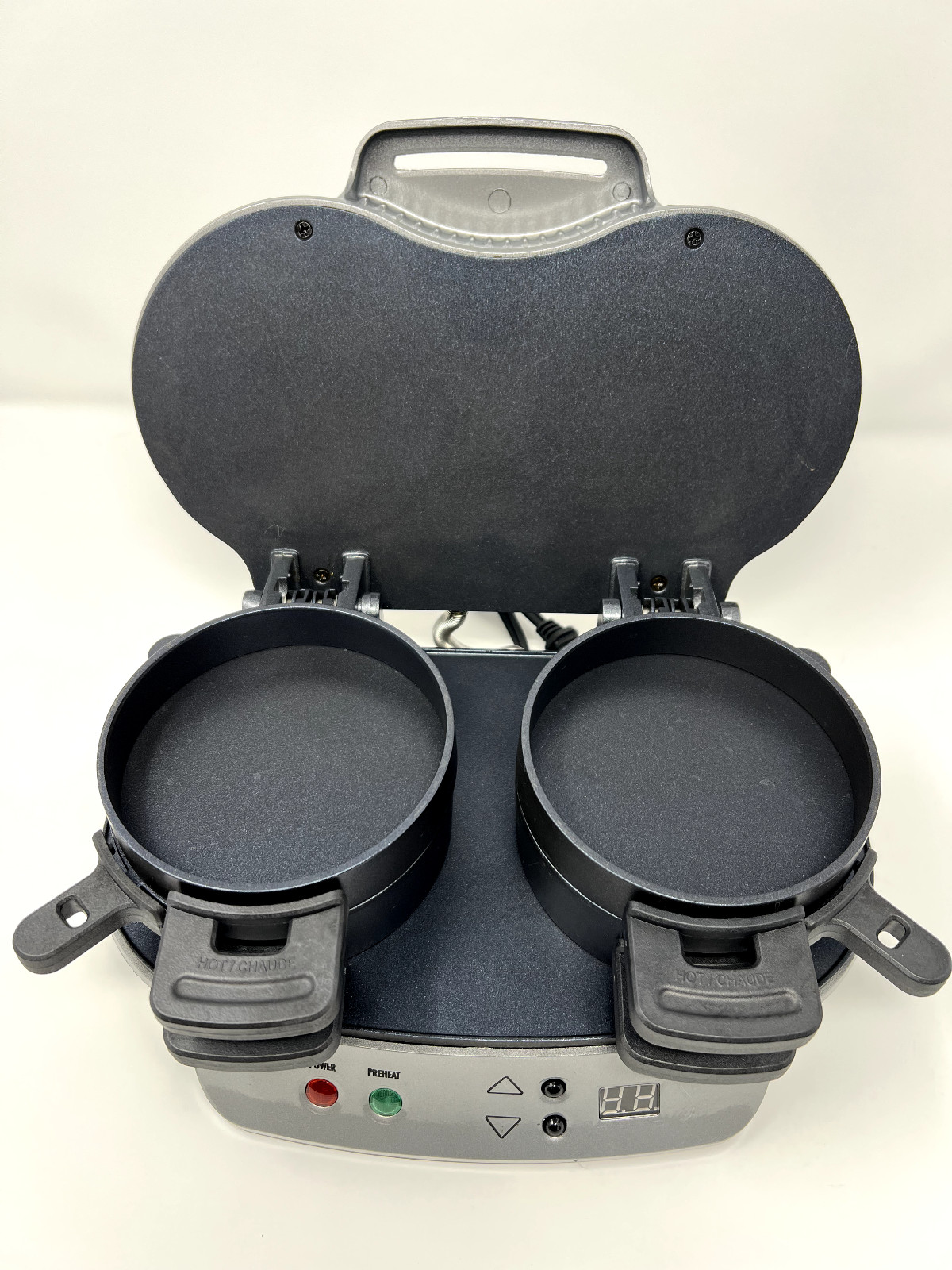Hamilton Beach Dual Breakfast Sandwich Maker Model 25490AG Type ST30 PFAS-free