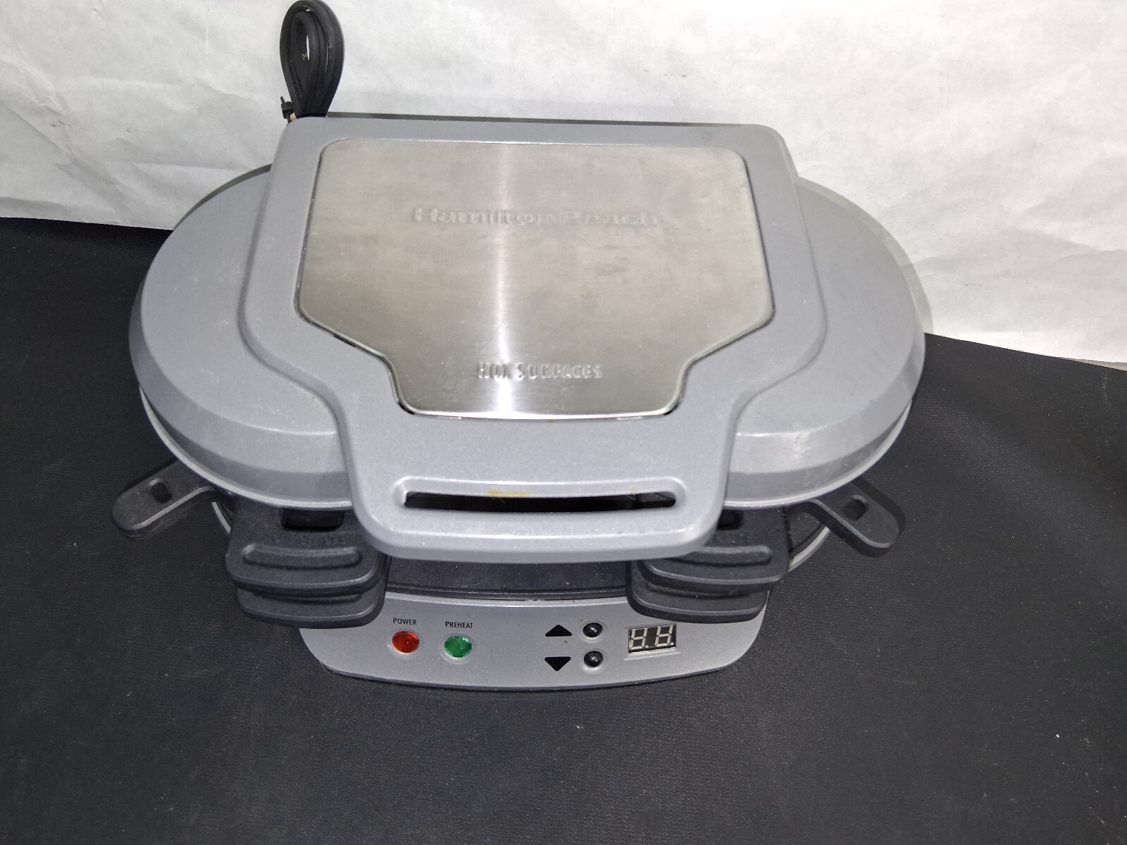 Hamilton Beach Breakfast Sandwich Maker Dual Press With Timer 1200 W