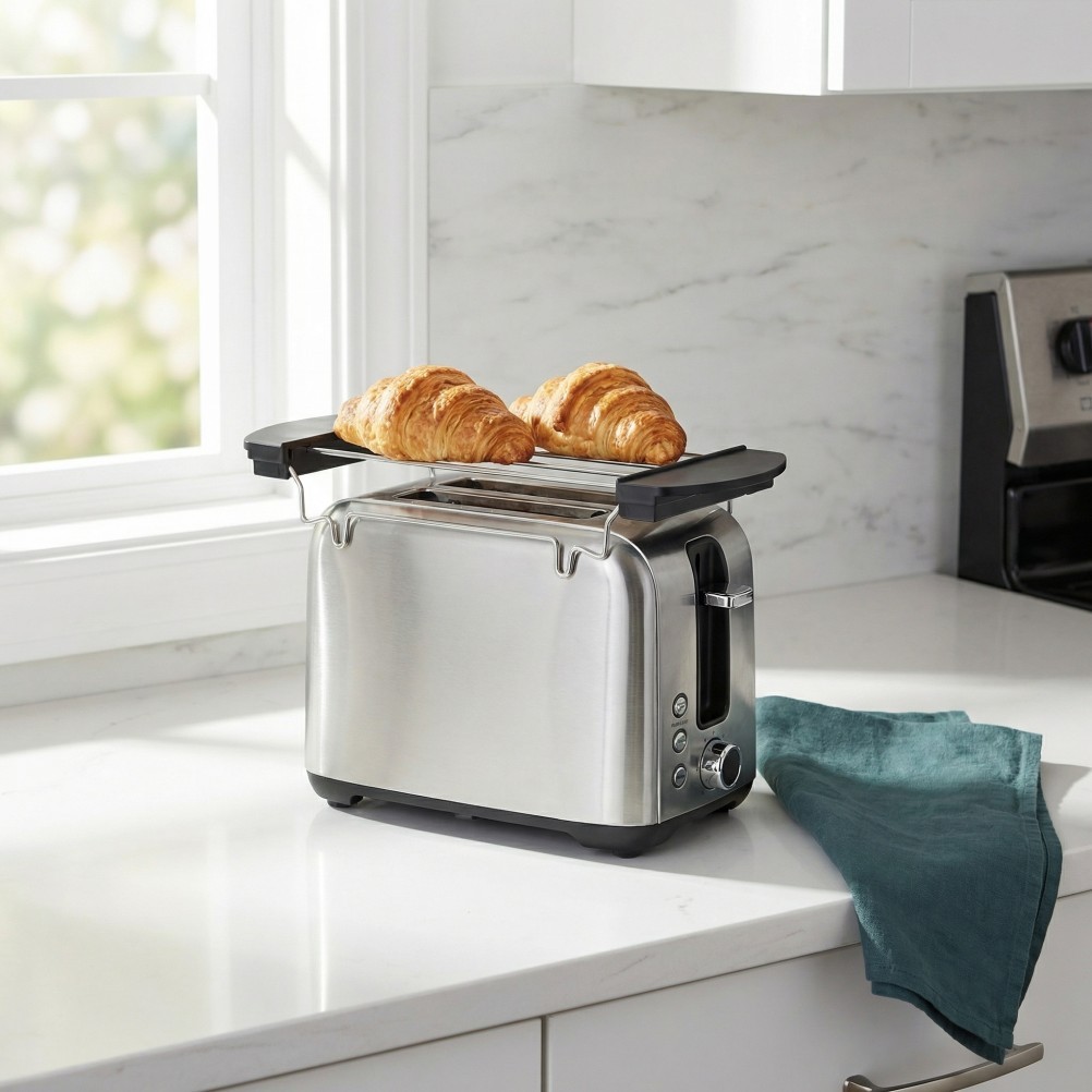 3Pcs Black Stainless Steel Toast Stand Cooling Grid for Home Kitchen Use