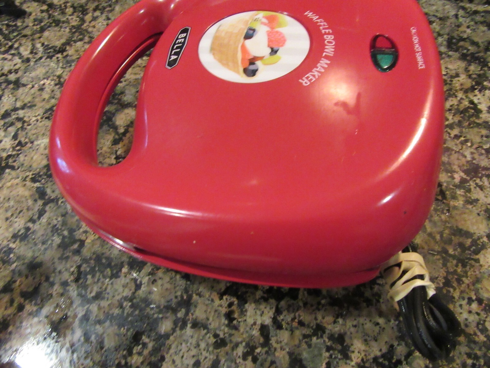 Super Clean Lightly Used Bella Waffle Bowl Maker It’s Really Nice! See the Video