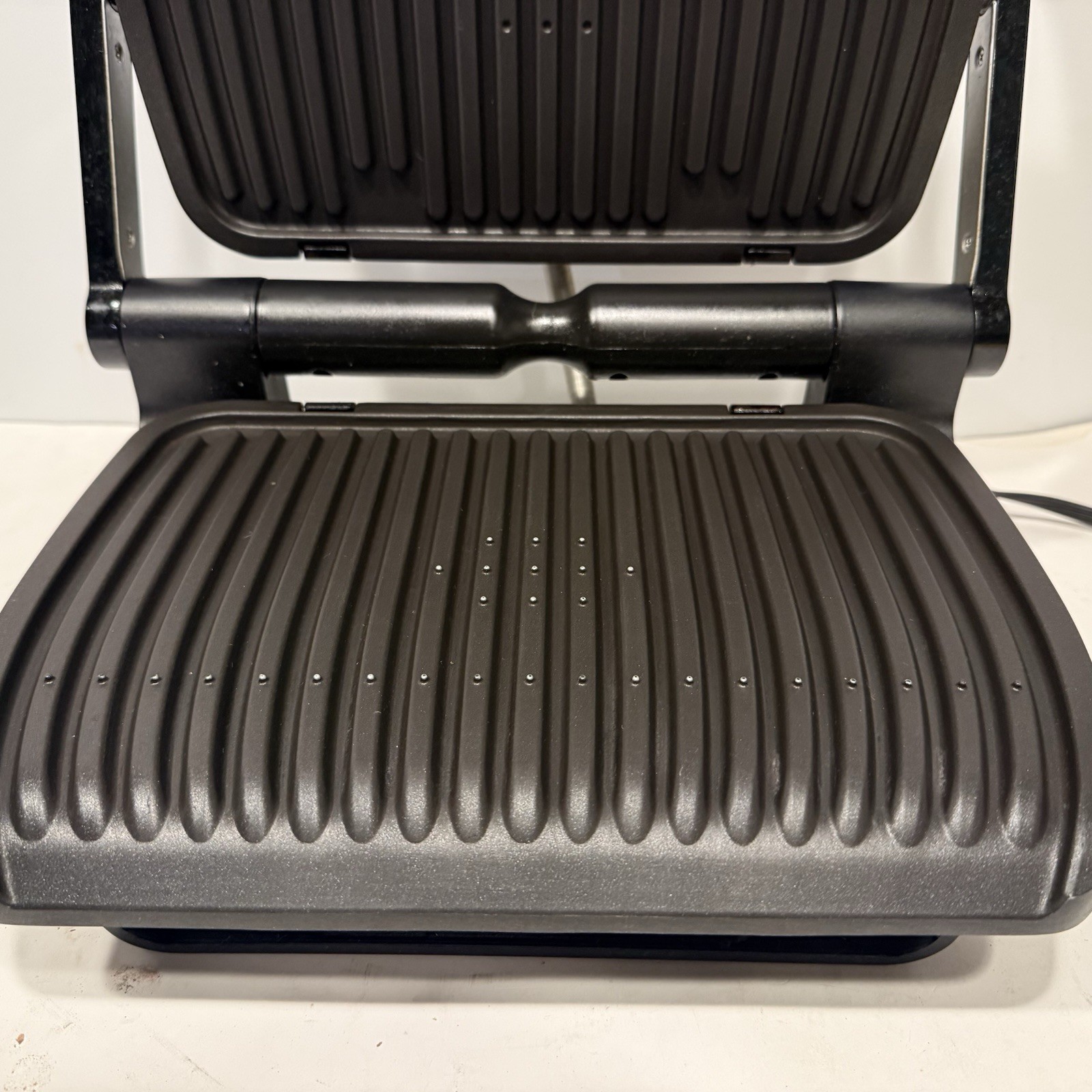 T-fal OptiGrill GC702853 Indoor Electric Grill Tested Works Missing Drip Tray