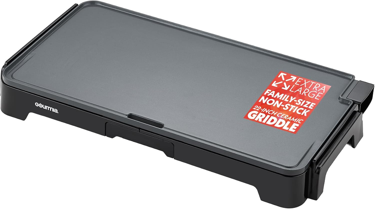 22 Inch XL Electric Griddle Pan – Nonstick Extra Large Flat Top Ceramic Surface,