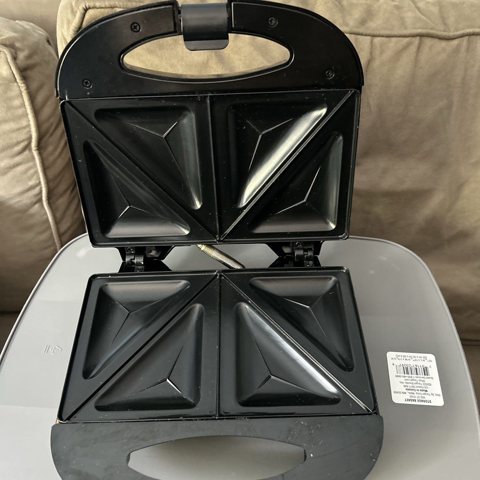 Elite Gourmet Electric Sandwich/Panini Maker Excellent Condition