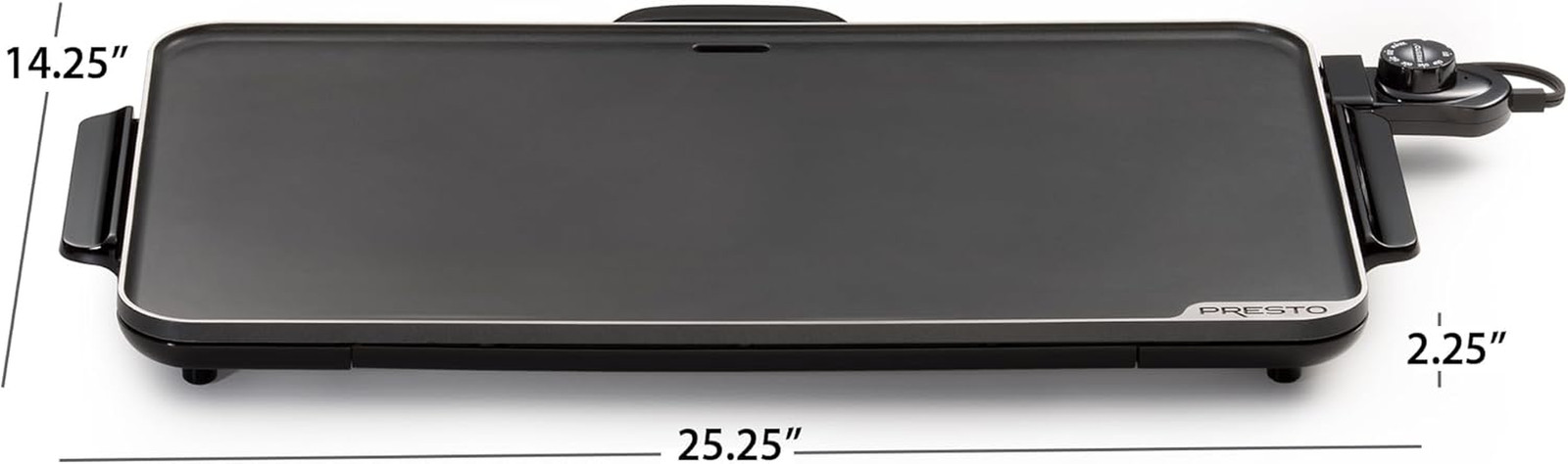 Extra Large 22″ Ceramic Nonstick Griddle – Slimline Low Profile Design