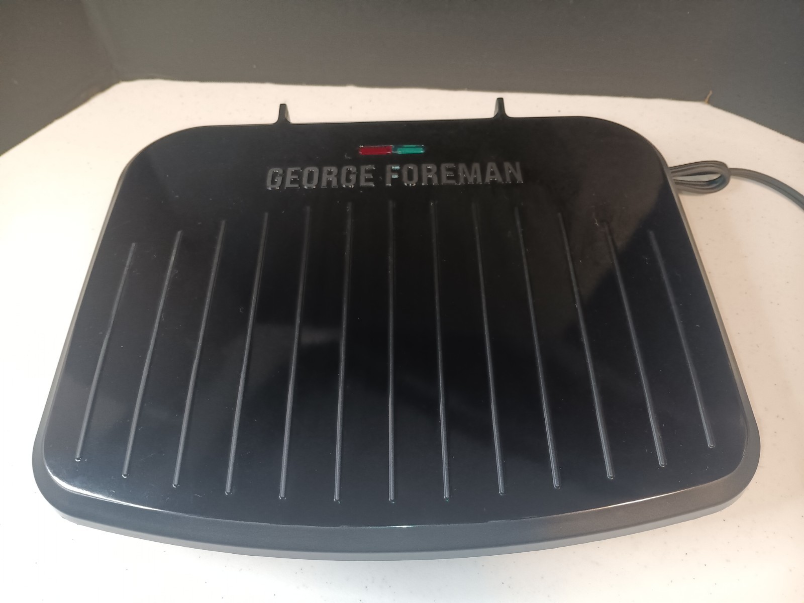 GEORGE FOREMAN; #GRS075B ELECTRIC GRILL & PANINI – 75 sq. in. SPACE – NEW!