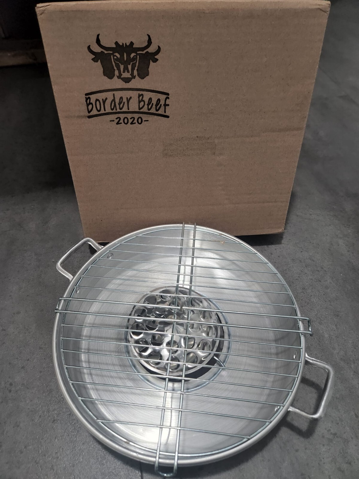 Asador Fugitivo Para Estufa Disco Giratorio Silver Heat dissipation Lightweight