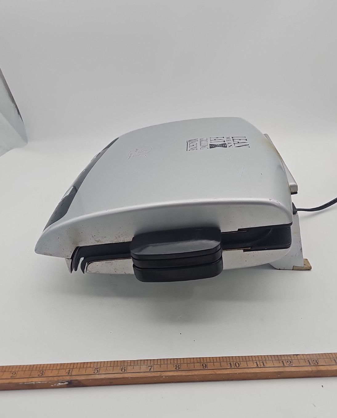 George Foreman GRP99 Electric Grill Silver Non-Stick Removable Plate Drip Tray