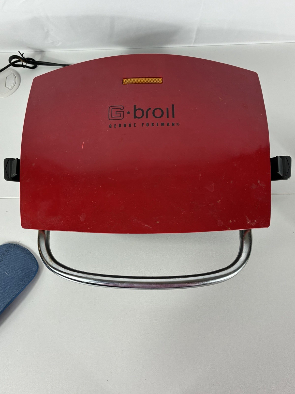George Foreman G-Broil GR236CTR Contact Grill Red/Black 1200W 120V Portable