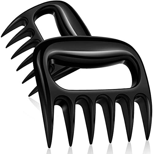 Set of 2 BBQ Meat Shredder Claws Superior Heavy Duty and Heat Resistant Handles