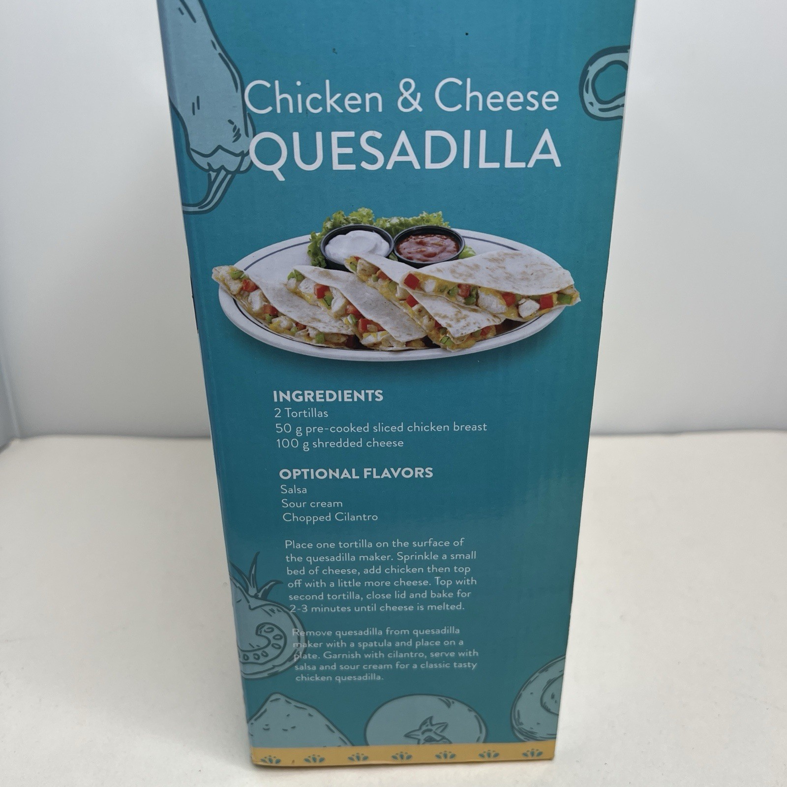 Parini Non-Stick Electric Quesadilla Maker Yellow – Brand New In Box!