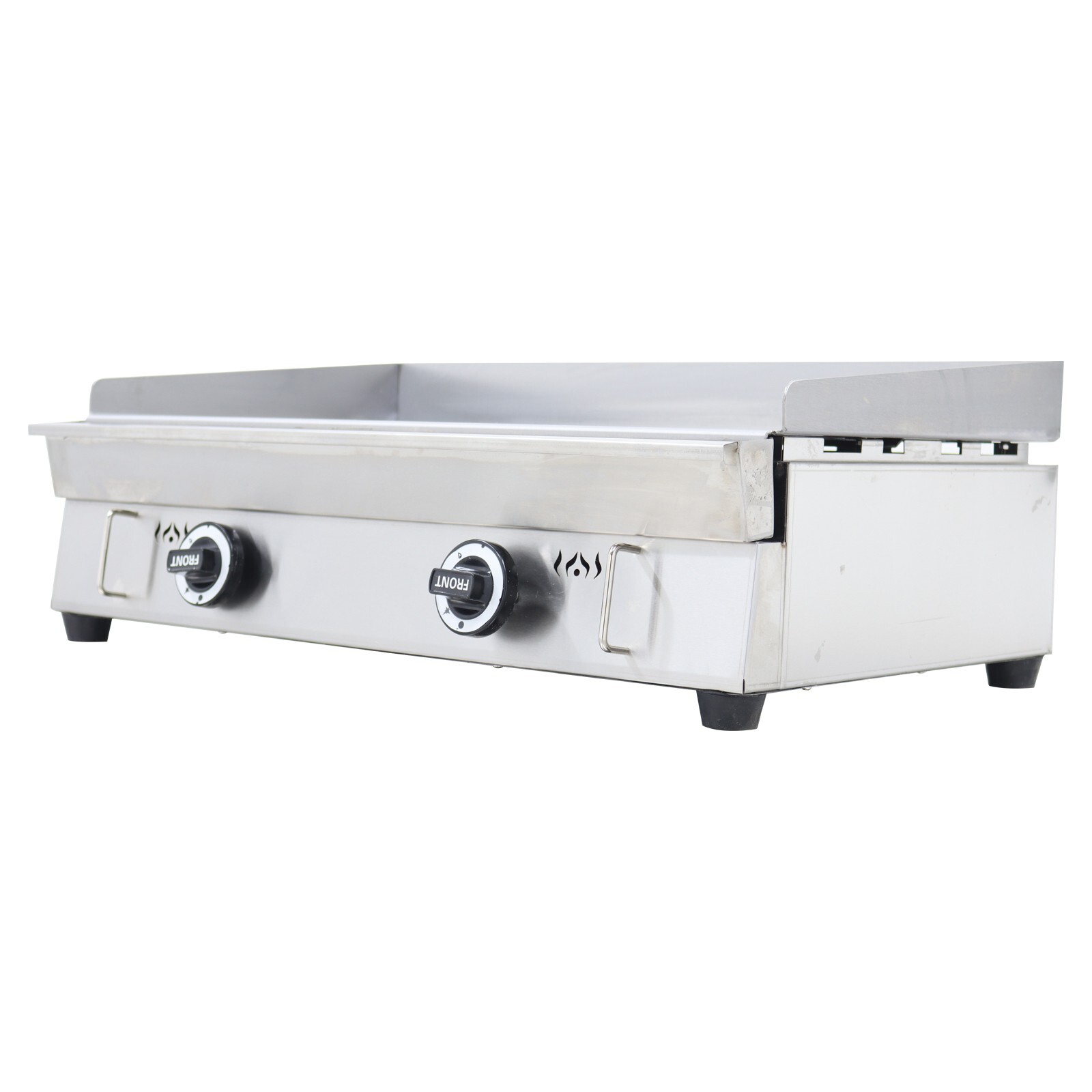 Stainless Steel Commercial Home Grill Griddle Camp Countertop Flat Cooking Gridd