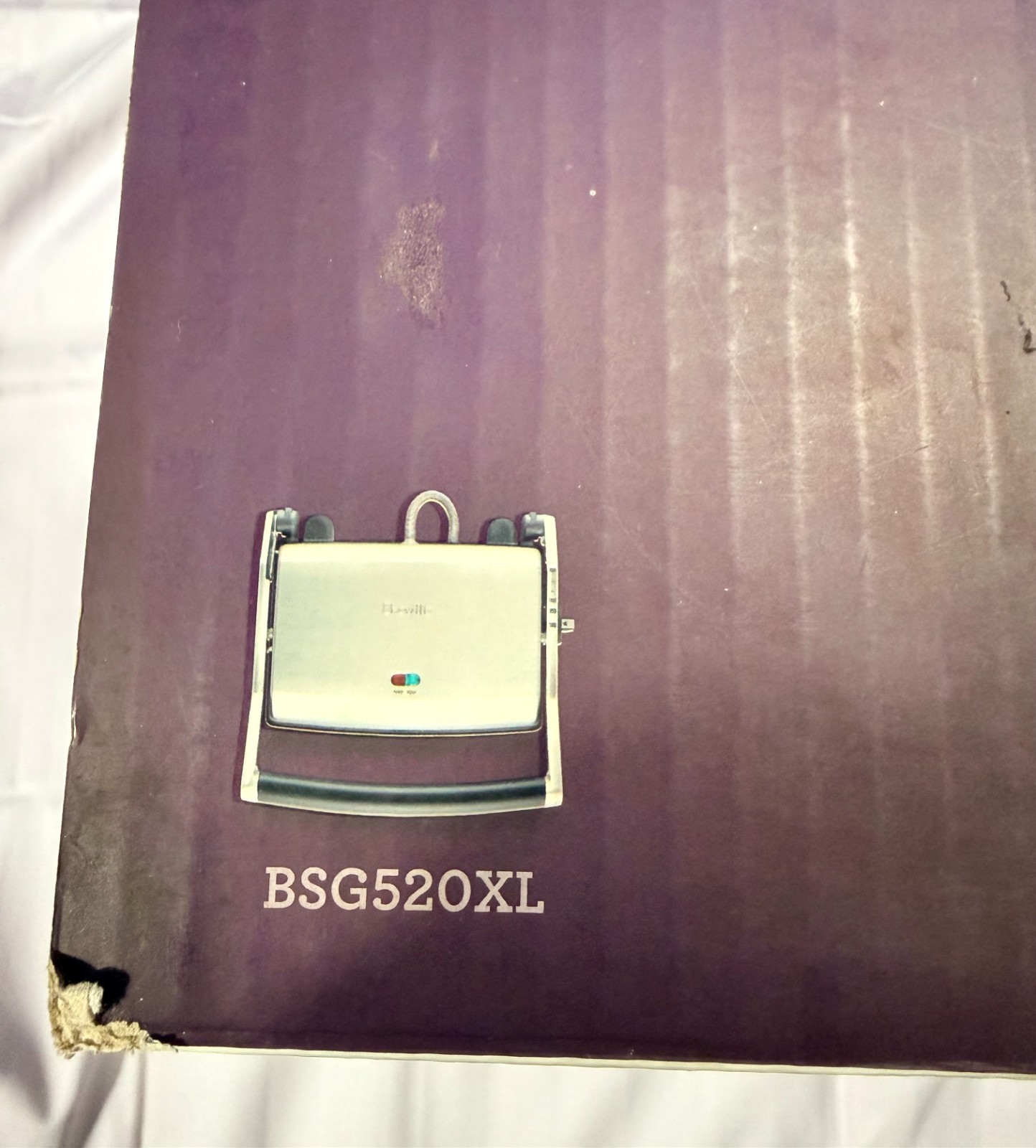 Breville Panini Duo BSG520XL 1500W 2-Slice Panini Press – New Open Box Unused