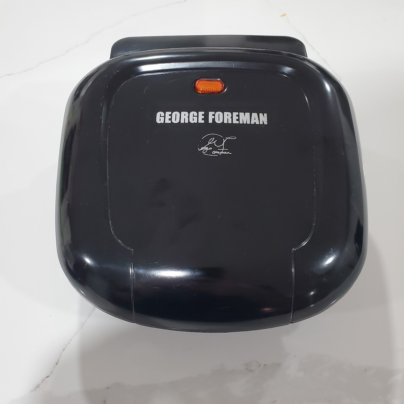 George Foreman GR0040B 2-Serving Classic Plate Grill Black Tested