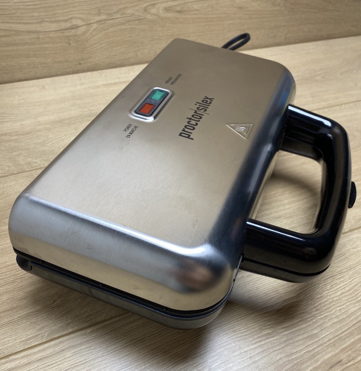 Proctor Silex 25415PS Panini Press Sandwich Maker 700W Tested Clean