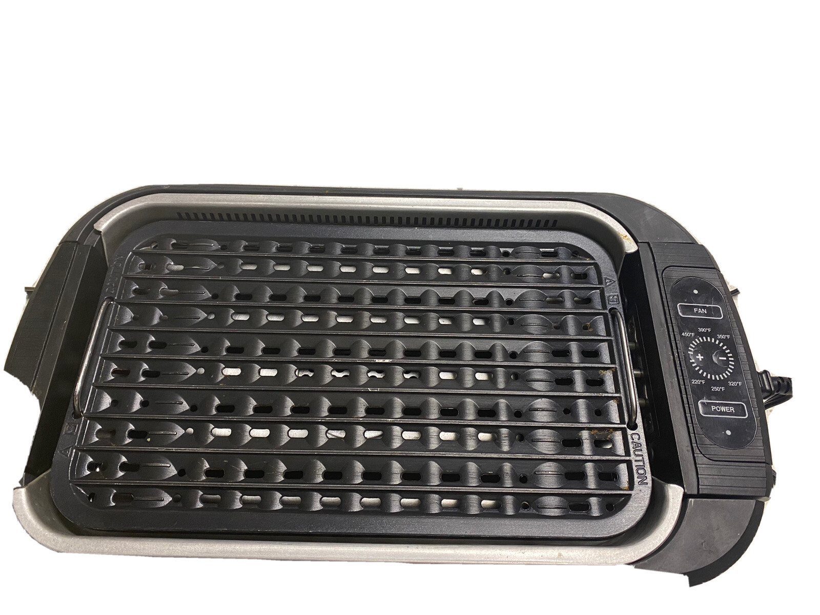 Power XL PG-1500FDR 1500W Smokeless Grill Plus – Black/Silver (PXLSGS)