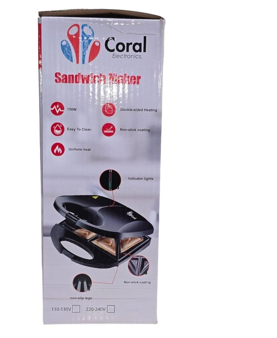 Double Sandwich Maker Toaster Tringle Machine, Arepa Maker, Electric Sandwich