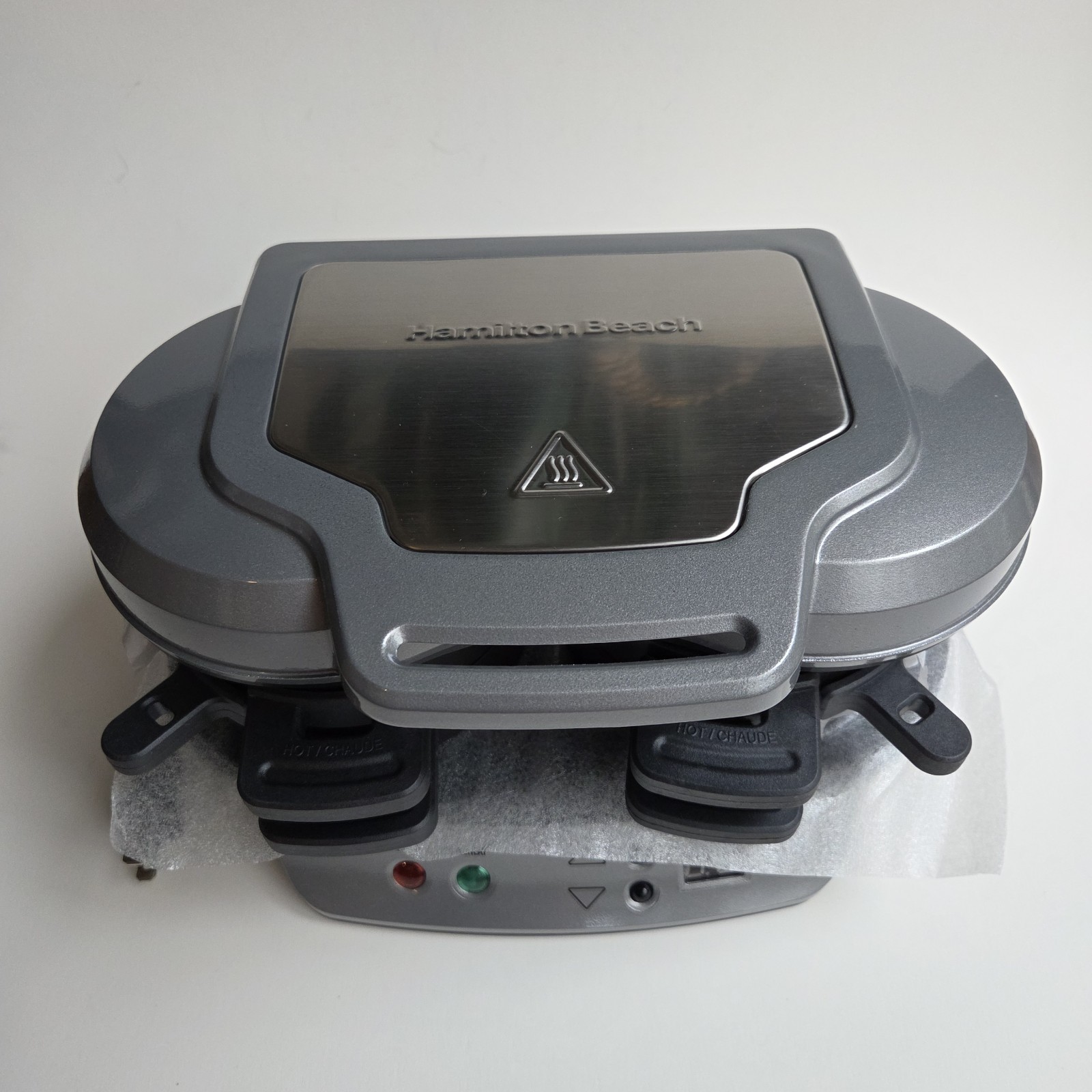 Hamilton Beach Dual Sandwich Toaster Good Thinking 25490A New/ Open Box