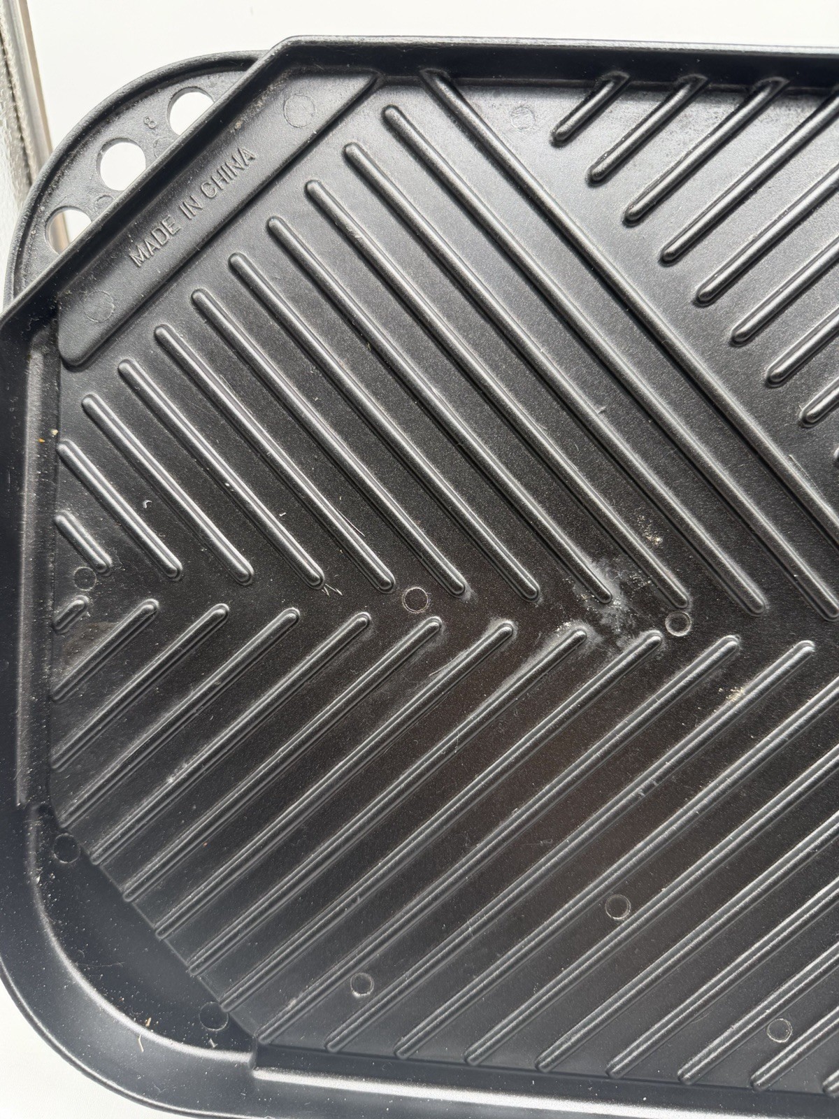 Nathan’s Reversible Stovetop Grill & Griddle ASOT Non Stick Cast Aluminum Used