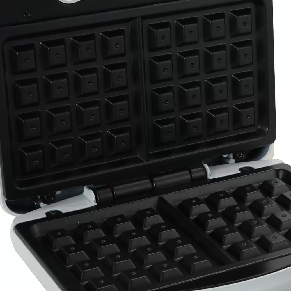 Better Chef IM-295W 400 Watts Nonstick Cooking Surface Waffle Maker in White