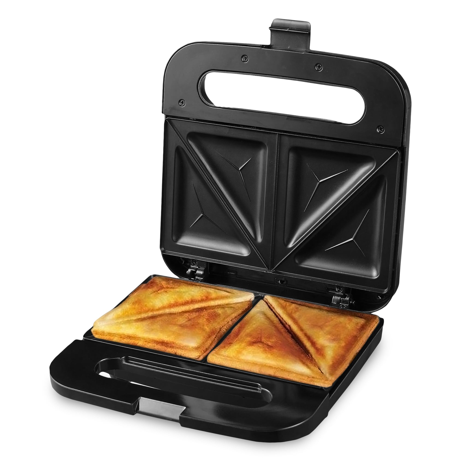 Parrilla eléctrica sellada para hacer sándwiches y cocinar el desayuno