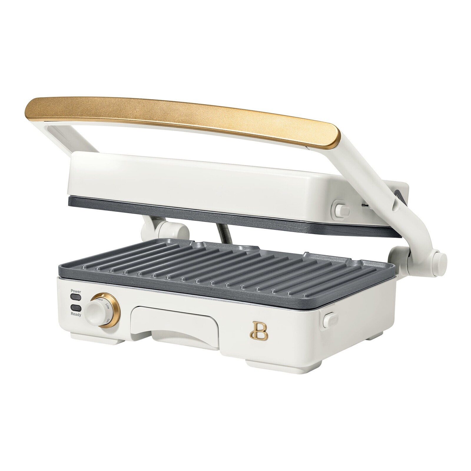 2-in-1 Panini Press & Grill Dishwasher Safe Parts Removable Cooking Kitchen Home