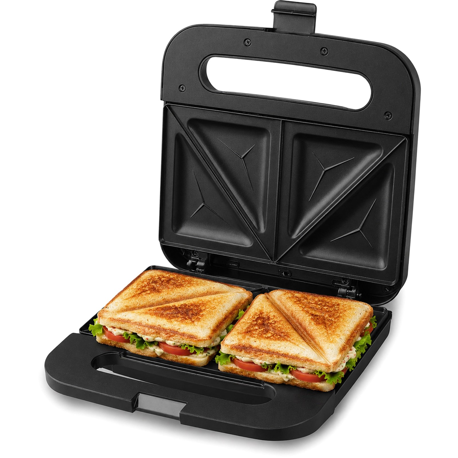 ESM2207XSS Sandwich Panini Maker Grilled Cheese, Machine Tuna Melt Omelets No…