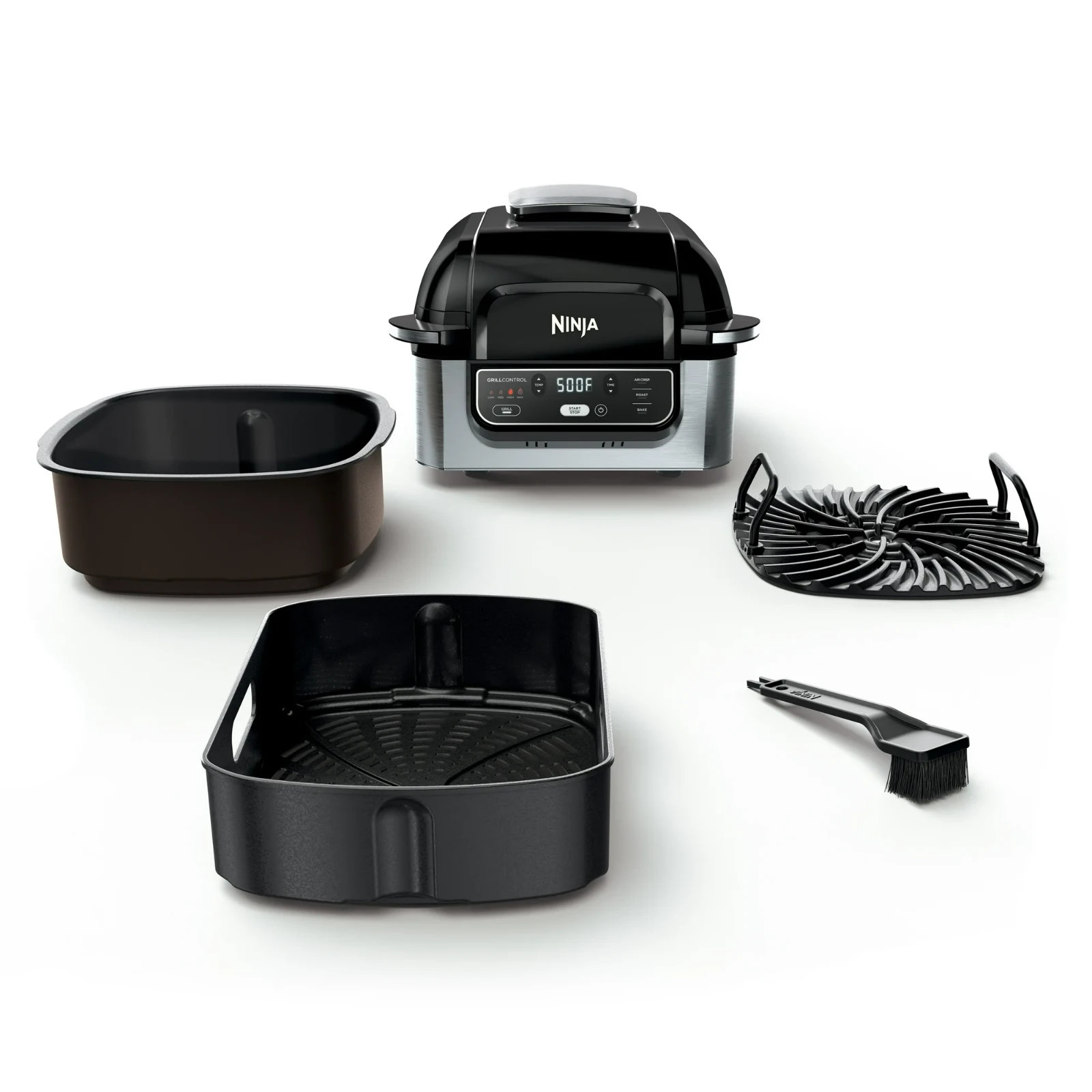 Ninja Foodi 4-in-1 Indoor Grill with 4-Qt Air Fryer, Roast, Bake, & Cyclonic Gri