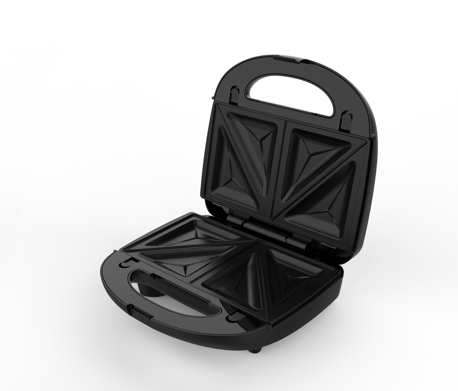 2 slice Removable Plates Waffle and Sandwich Maker, 750 Watts