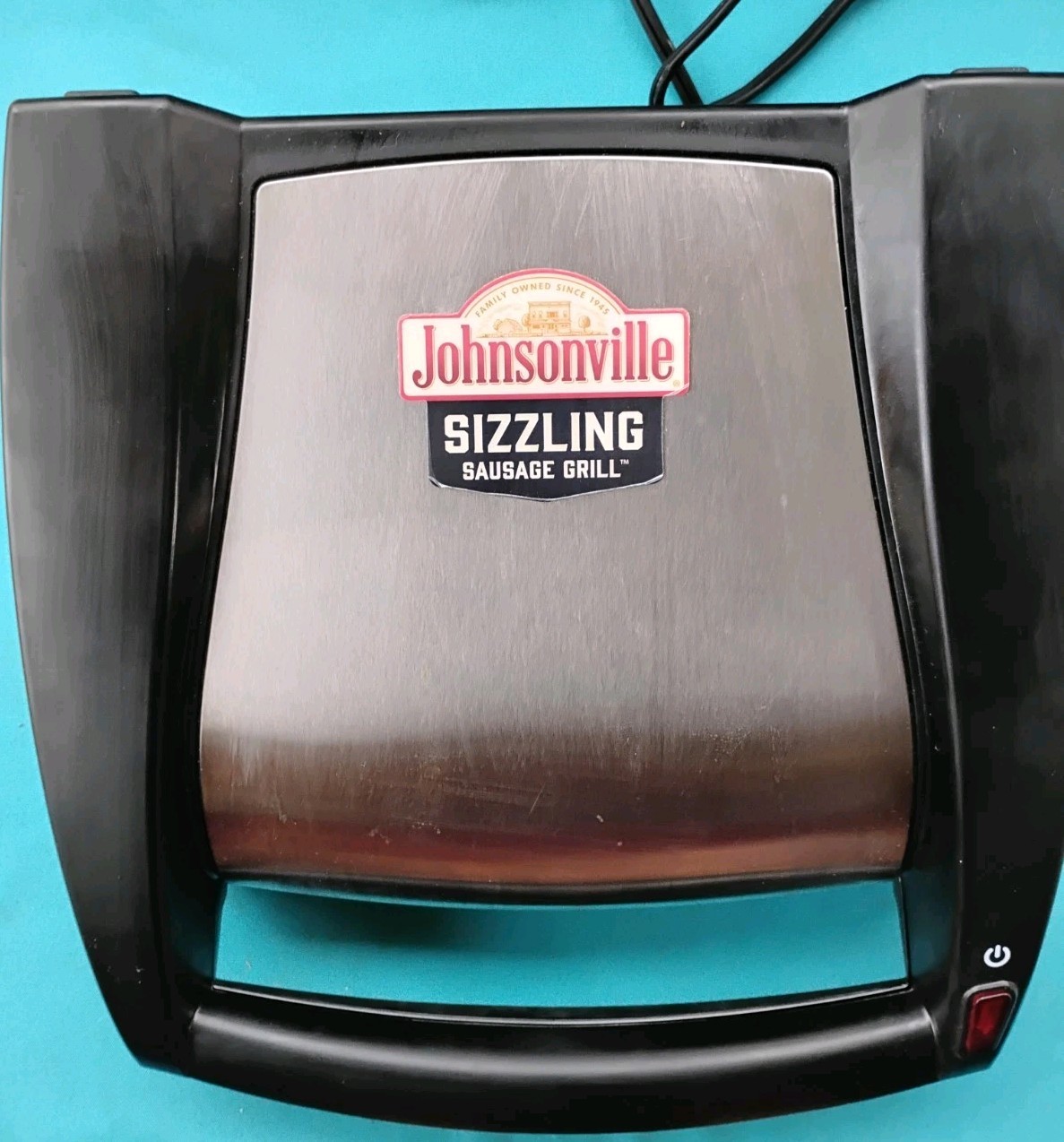 Johnsonville Sizzling Sausage Indoor Electric Grill Countertop Original Box