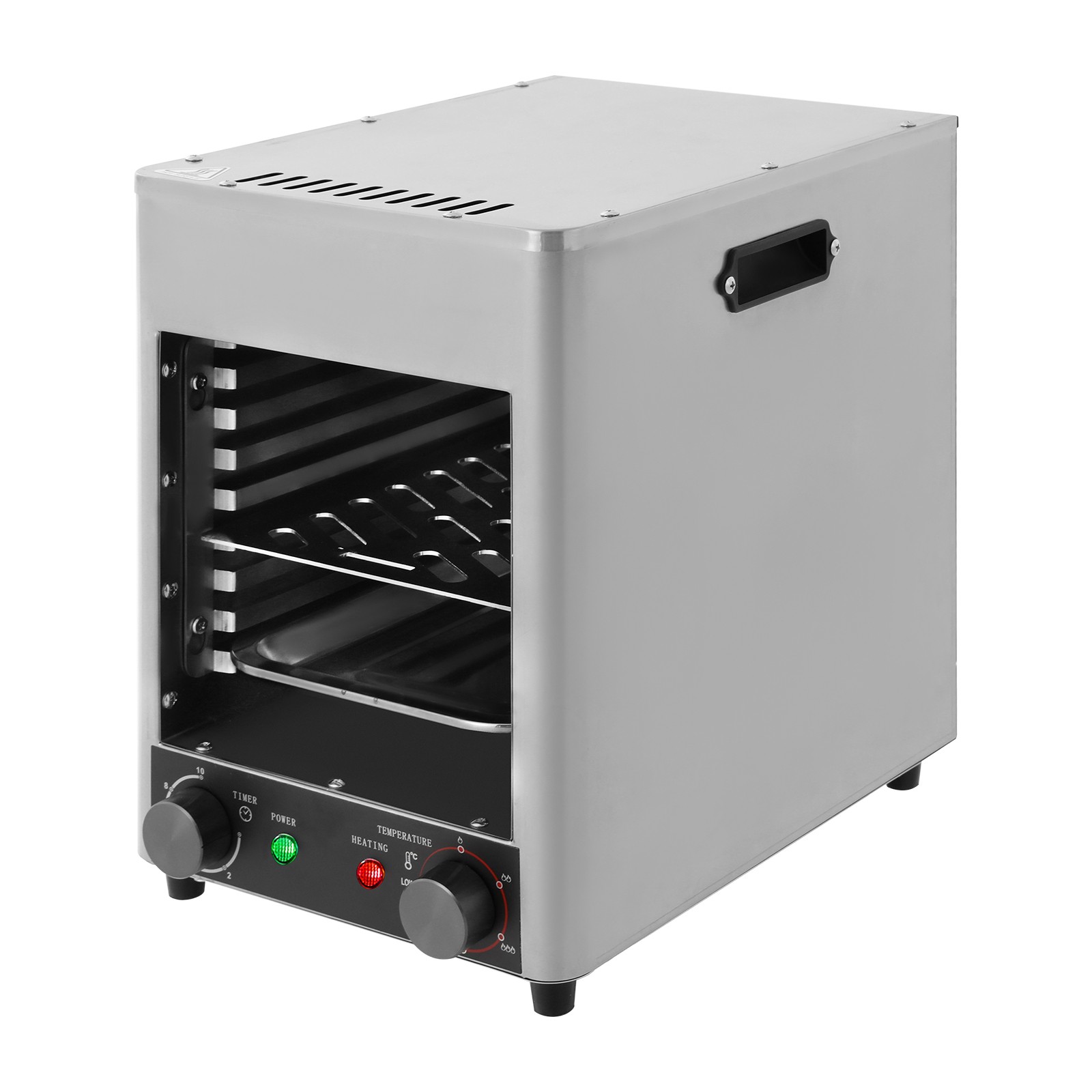 Electric Steak Grill 9 Slots Steak Grill Oven Commercial Steak Stove Timer 1700W