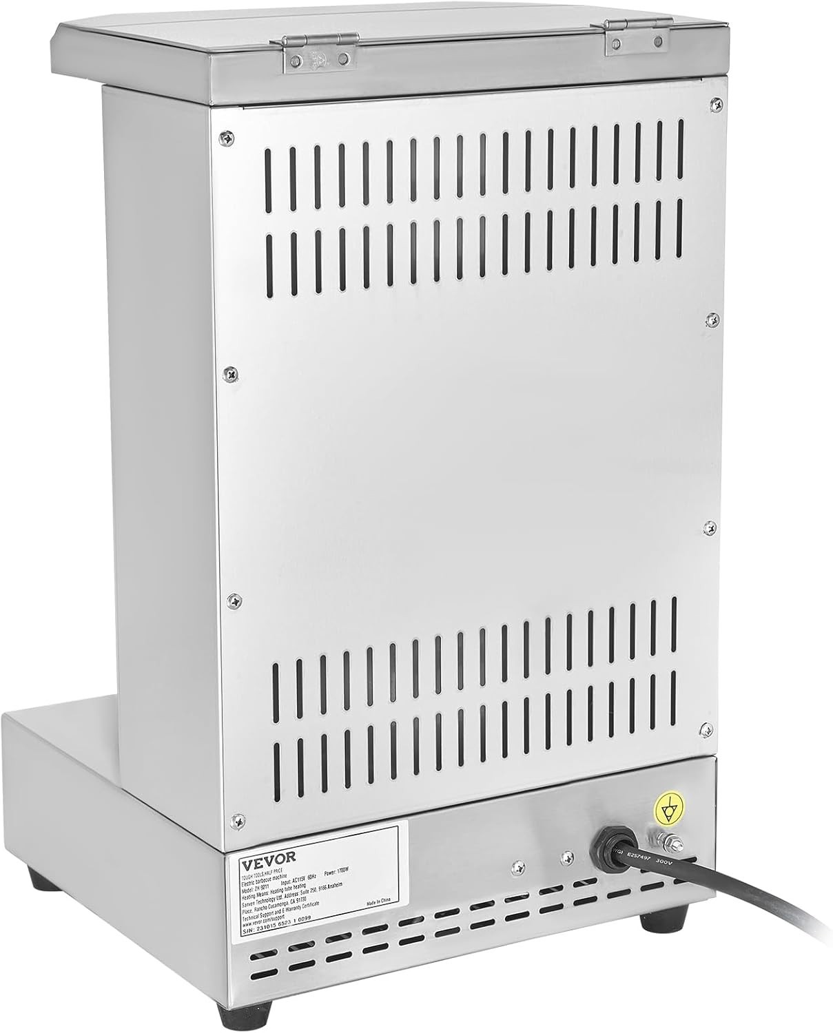 Shawarma Grill Machine, 122°F-572°F, 13Lbs Capacity, Chicken Shawarma Cooker,
