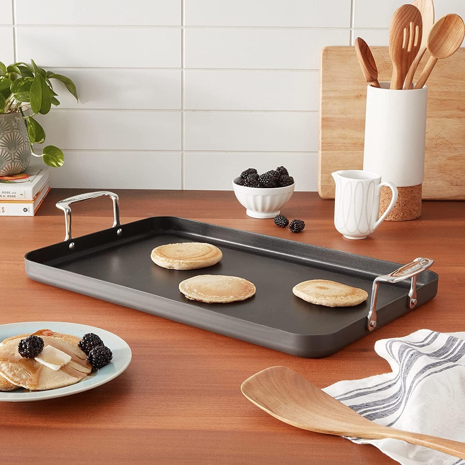 Chef Classic Nonstick Hard Anodized, Stainless Steel, 655-35 13 in. x 20 in.
