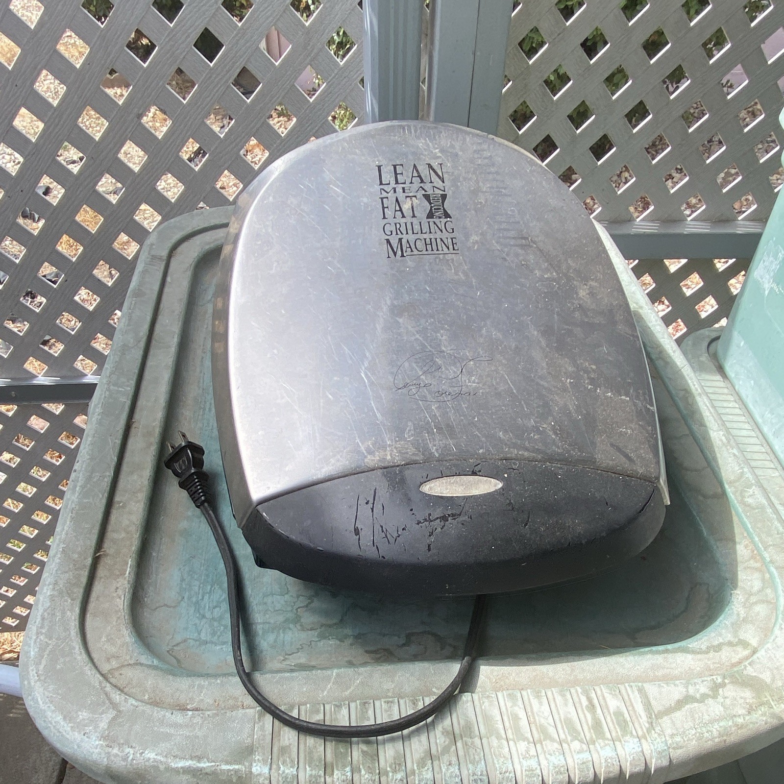 George Foreman Lean Mean Fat Reducing Electric Contact Grill 1200-1499W