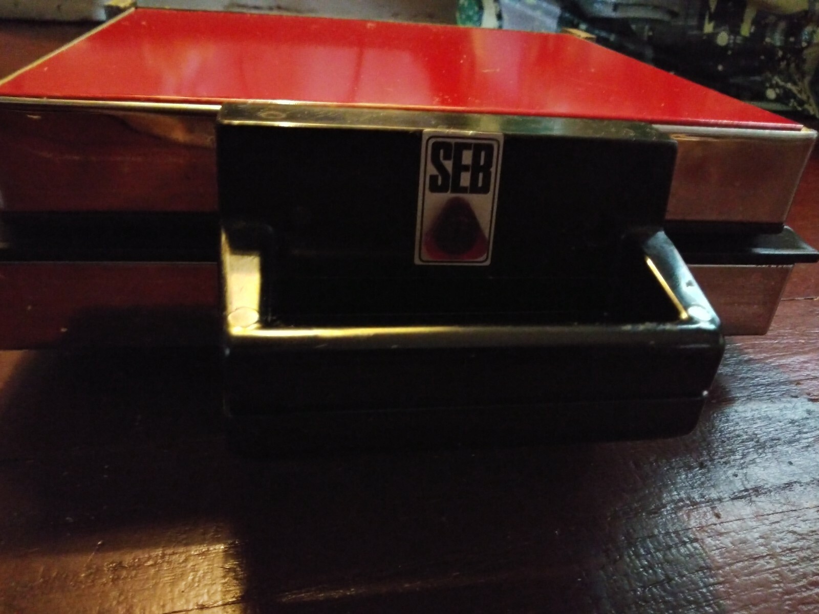 SEB Panini Red Electric Grill Maker, Kitchen/Cooking, France