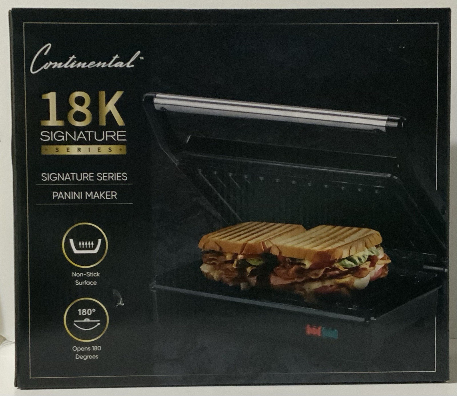 Continental 18K Signature Series Panini Maker