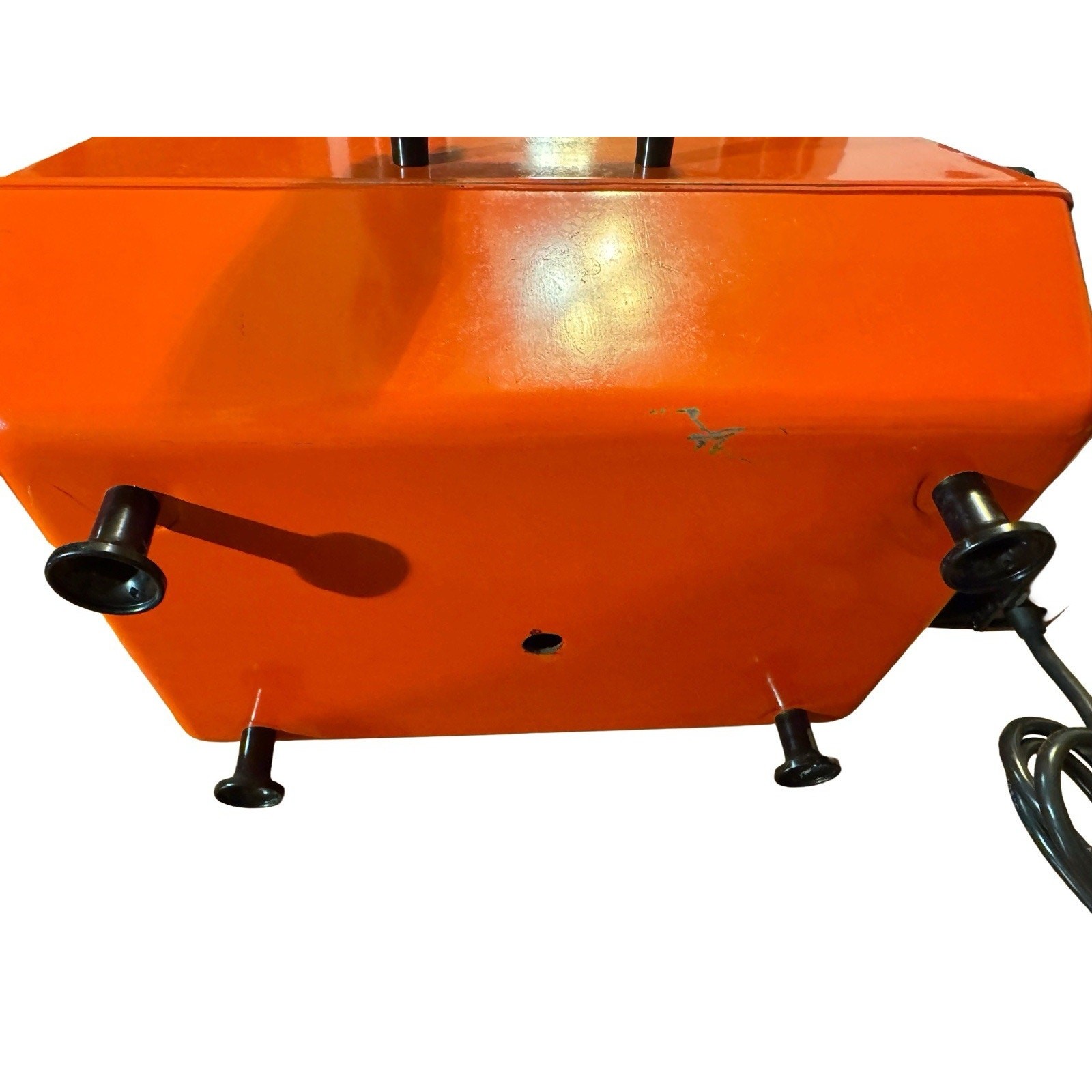 Big Extremely Rare Vintage Orange Kenmore Electric Cooking Grill Appliance ECB-3