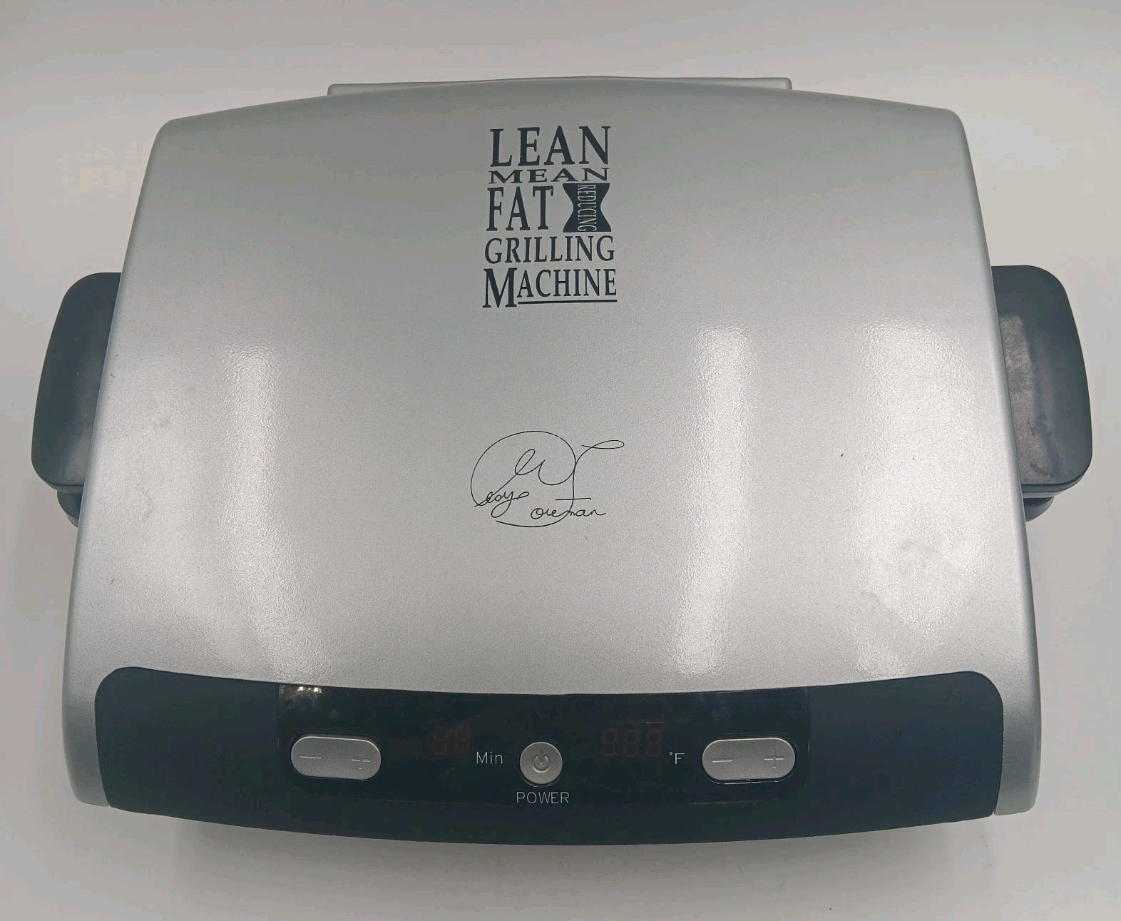 George Foreman XL Grill GRP99 Lean Grilling Machine 2 Spatulas 2 Drip Trays