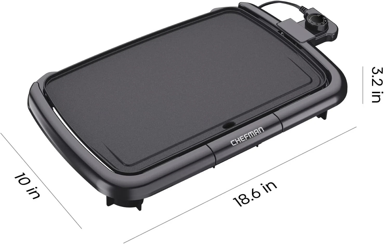 Chefman All-Purpose Nonstick Electric Griddle 9.8” x 15.7” NEW in Box
