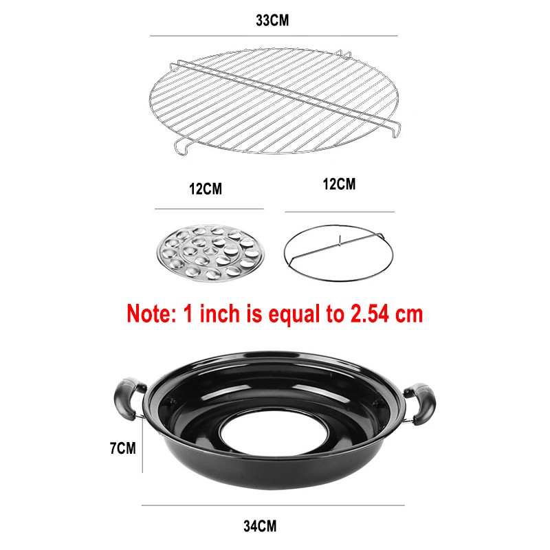 Indoor Grill Pan with Revolving BBQ Plate Asador Griddle Pan for Gas Stove Top