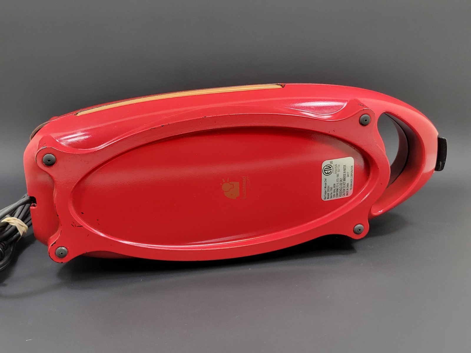 Copper Red 5 Minute Chef Electric Meal Maker Frying Pan Non-Stick 22852A1