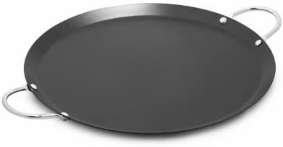 Lightweight 11-Inch Carbon Steel Comal – Perfect for Quesadillas and Pancakes