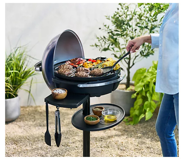 SALE Authentic GreenPan 2-in-1 Indoor Outdoor Electric Grill with Griddle Plate