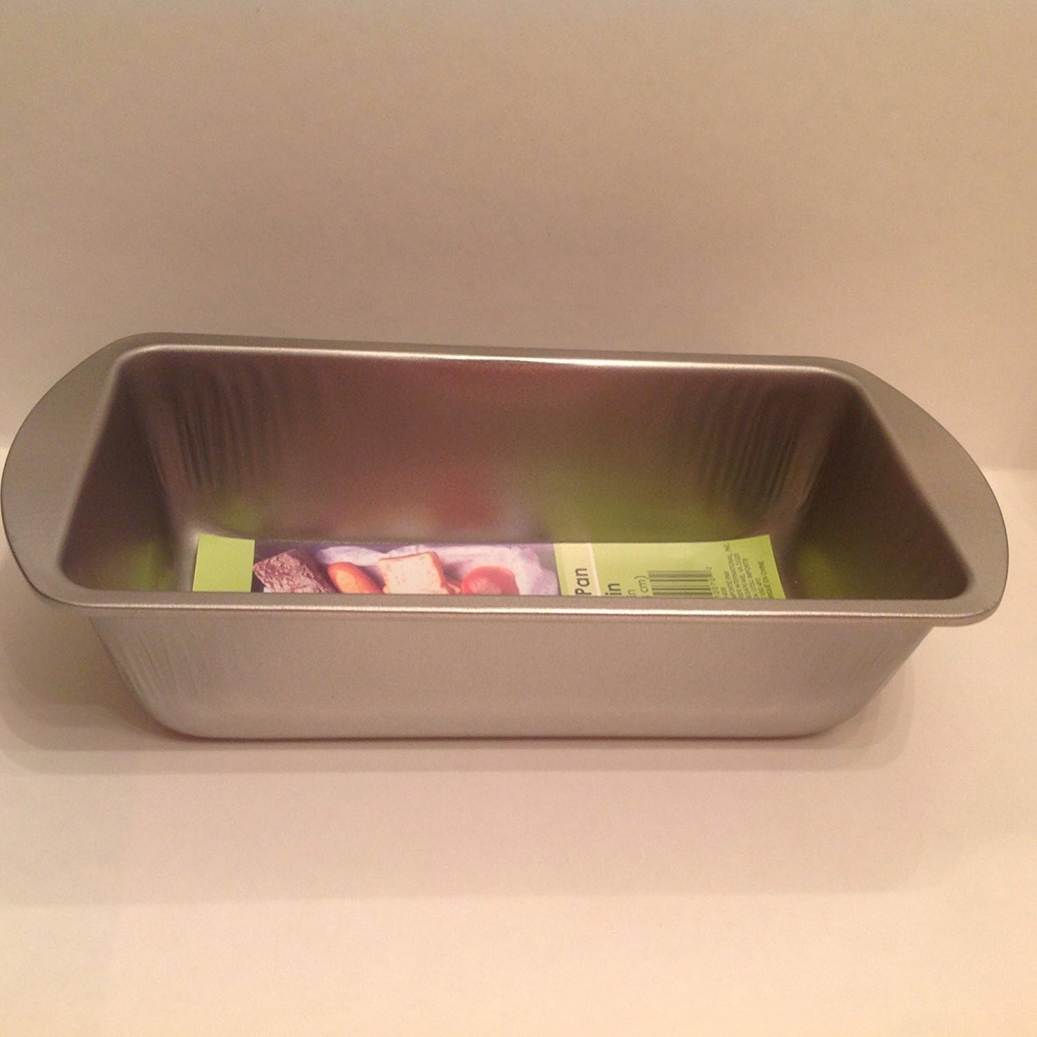 1 X Bread and Loaf Pan – Fits in Toaster Oven Safe Rectangular Silver