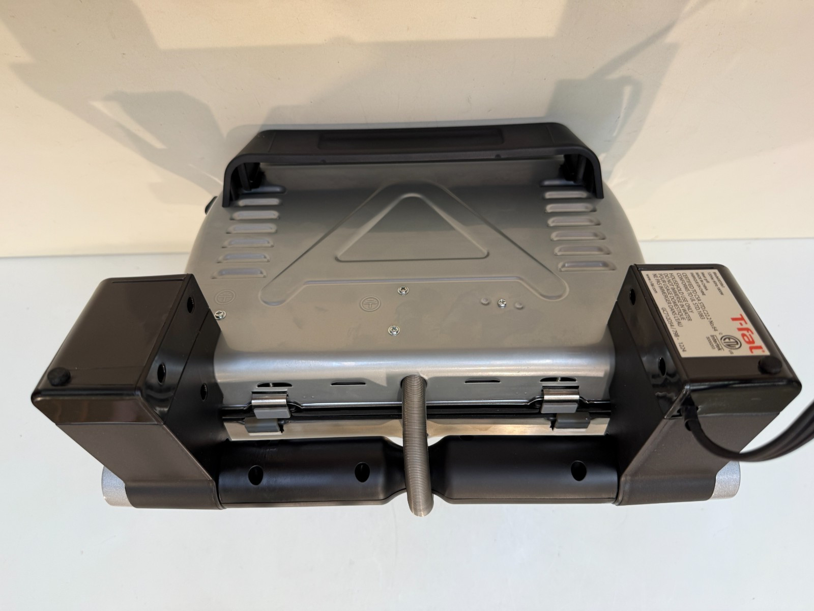 T-fal OptiGrill+ GC712D54 Indoor Electric Smart Grill Automatic Sensor w/ Manual