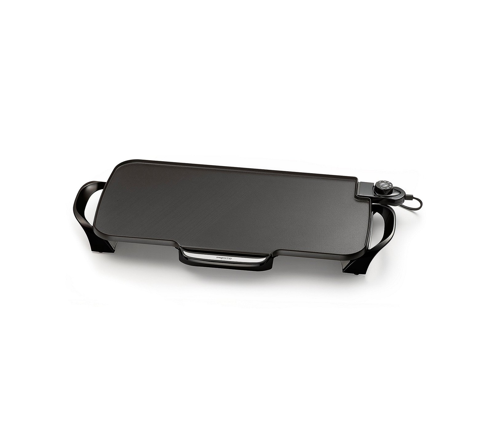 Presto 07061 22-Inch Electric Griddle Removable Handles Nonstick Ceramic Black