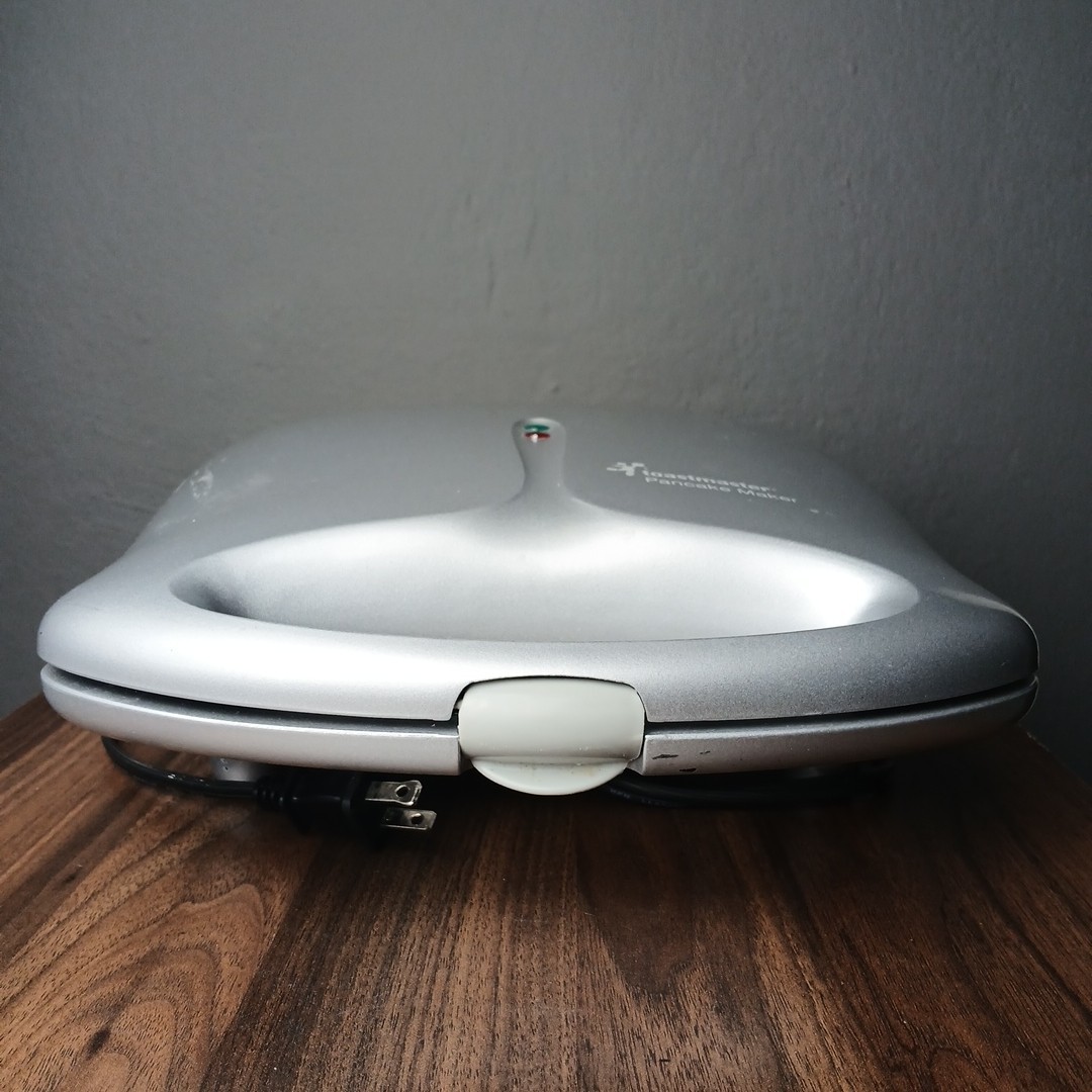 Toastmaster Pancake Maker Silver Tested & Works Breakfast *Read Description*