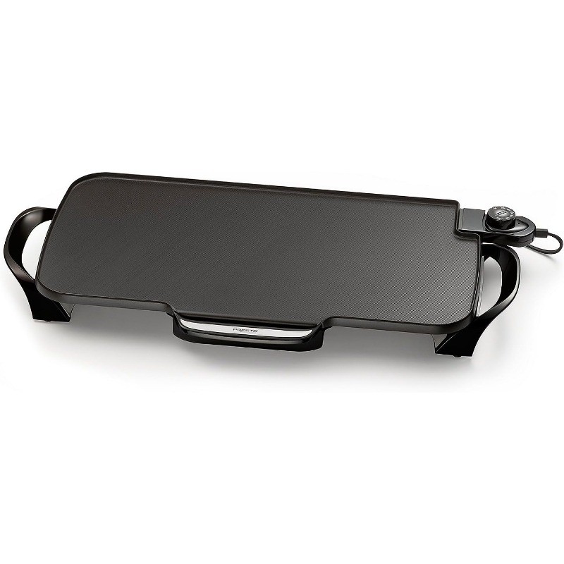 Electric Griddle with Removable Handles, Extra-Large Nonstick Ceramic Surface
